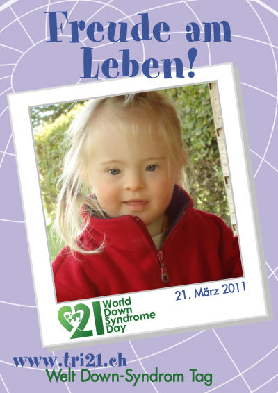 Plakataktion 2011 'Freude am Leben!'