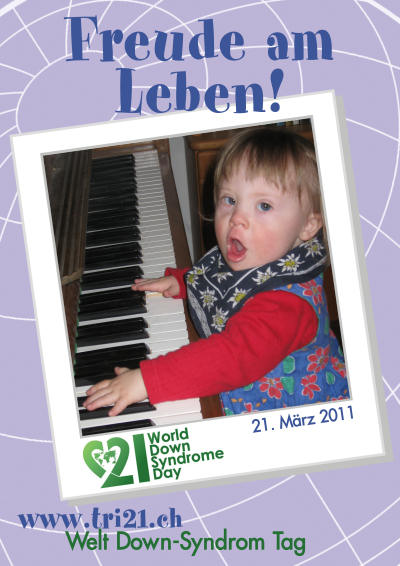 Plakataktion 2011 'Freude am Leben!'