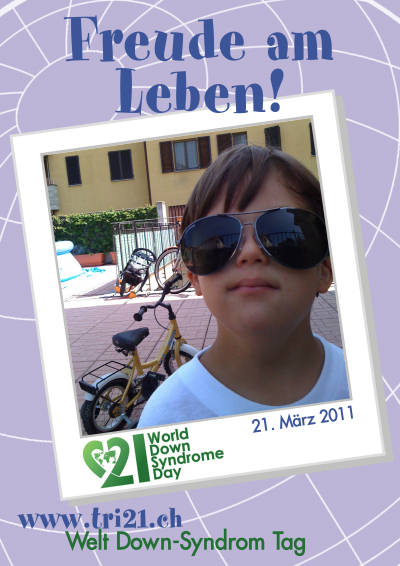 Plakataktion 2011 'Freude am Leben!'