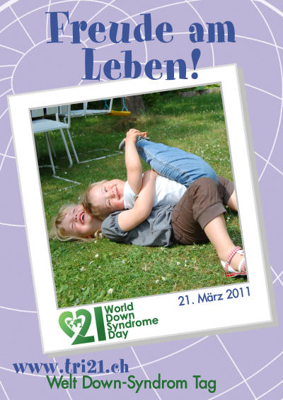 Plakataktion 2011 'Freude am Leben!'