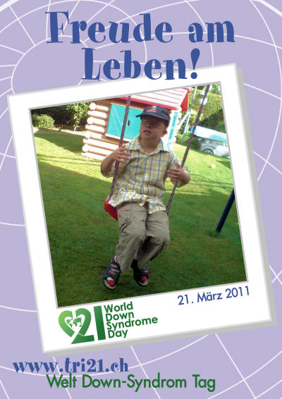 Plakataktion 2011 'Freude am Leben!'