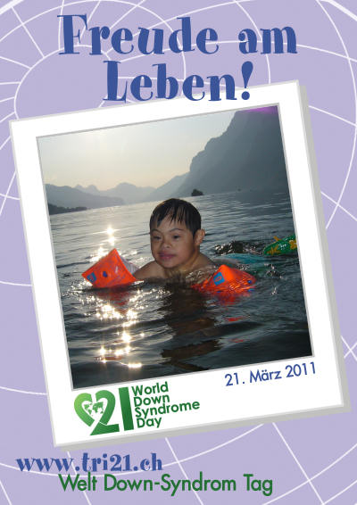 Plakataktion 2011 'Freude am Leben!'