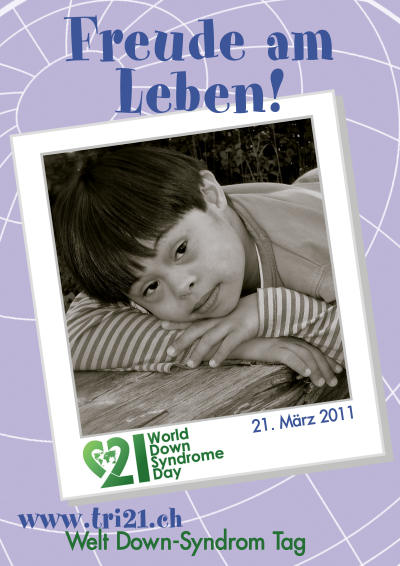 Plakataktion 2011 'Freude am Leben!'