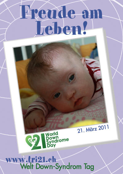 Plakataktion 2011 'Freude am Leben!'