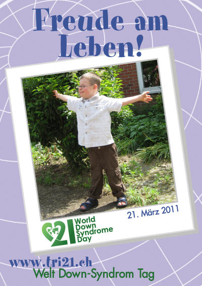 Plakataktion 2011 'Freude am Leben!'