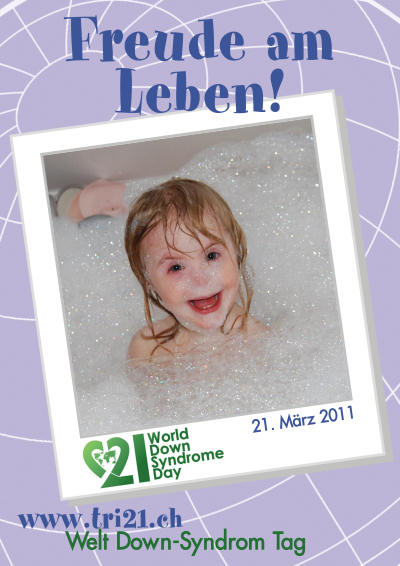 Plakataktion 2011 'Freude am Leben!'