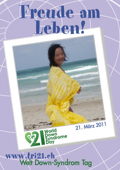Plakataktion 2011 'Freude am Leben!'