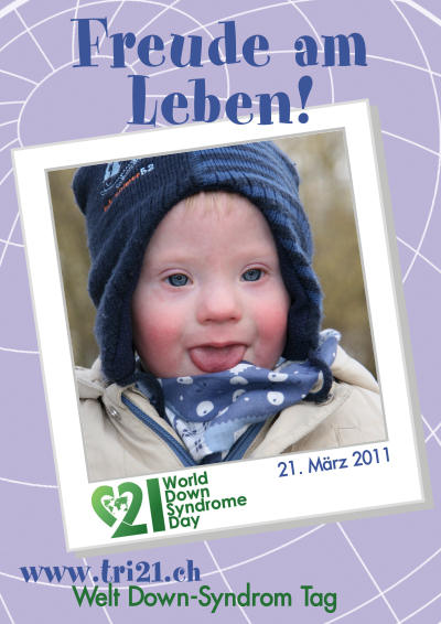 Plakataktion 2011 'Freude am Leben!'