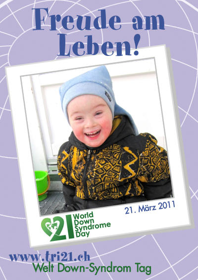 Plakataktion 2011 'Freude am Leben!'