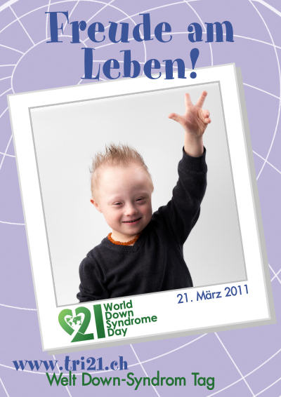 Plakataktion 2011 'Freude am Leben!'