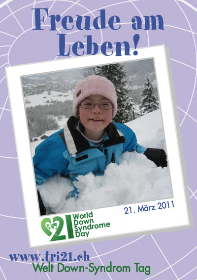 Plakataktion 2011 'Freude am Leben!'
