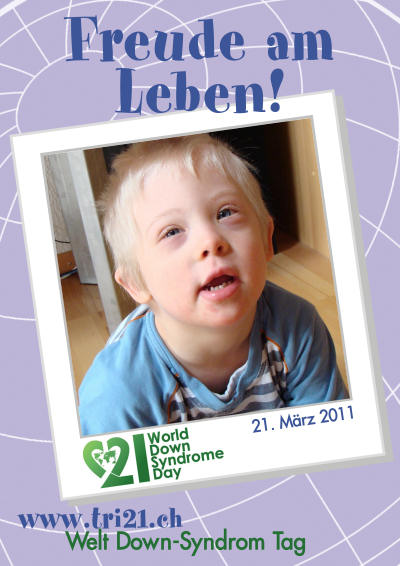 Plakataktion 2011 'Freude am Leben!'