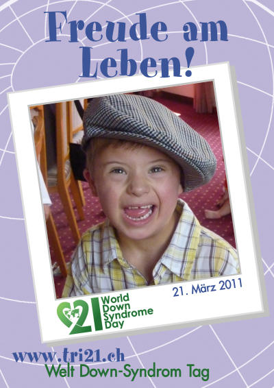 Plakataktion 2011 'Freude am Leben!'