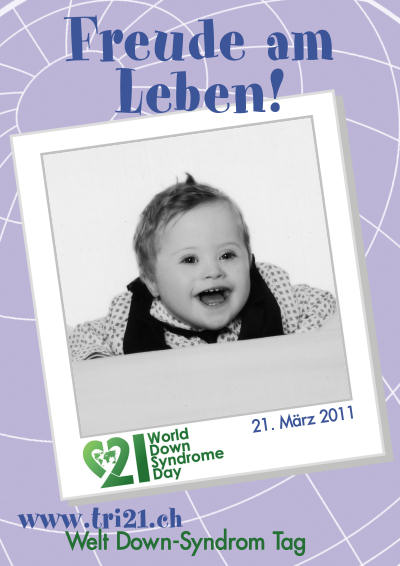 Plakataktion 2011 'Freude am Leben!'