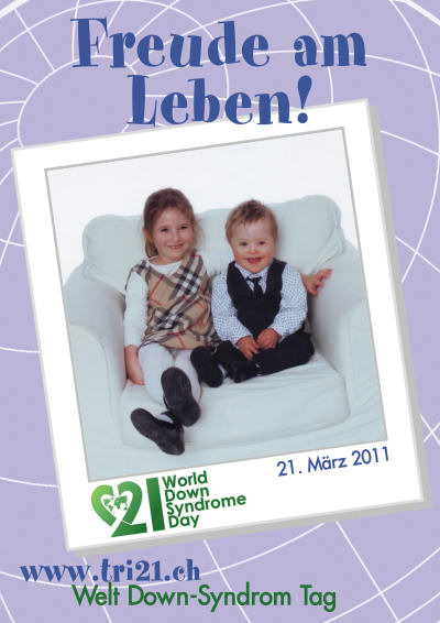 Plakataktion 2011 'Freude am Leben!'