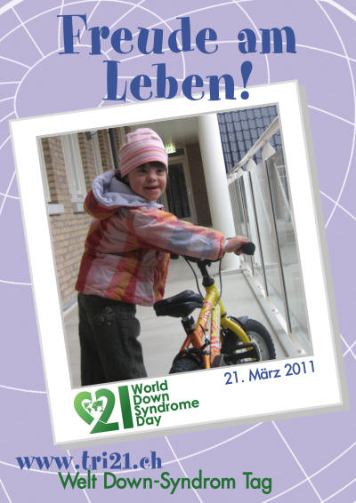 Plakataktion 2011 'Freude am Leben!'