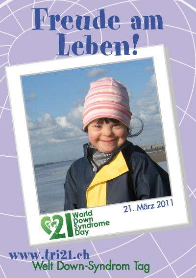Plakataktion 2011 'Freude am Leben!'