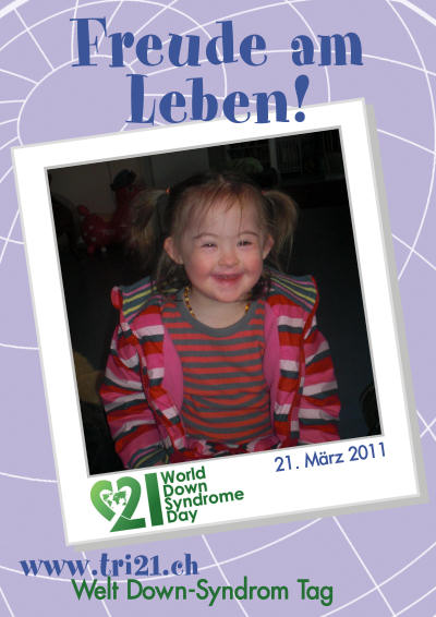 Plakataktion 2011 'Freude am Leben!'