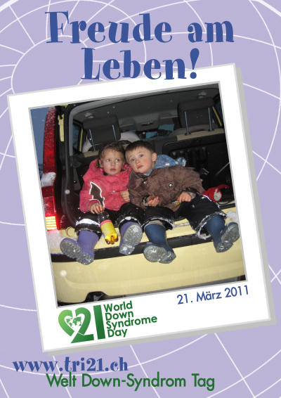 Plakataktion 2011 'Freude am Leben!'