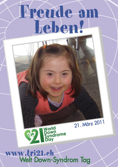 Plakataktion 2011 'Freude am Leben!'