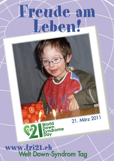 Plakataktion 2011 'Freude am Leben!'
