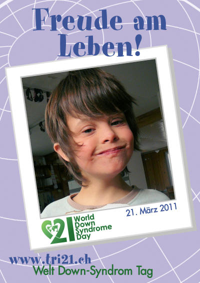 Plakataktion 2011 'Freude am Leben!'