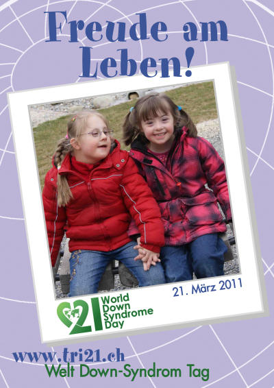 Plakataktion 2011 'Freude am Leben!'