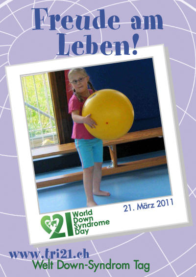 Plakataktion 2011 'Freude am Leben!'