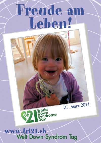 Plakataktion 2011 'Freude am Leben!'