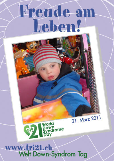 Plakataktion 2011 'Freude am Leben!'