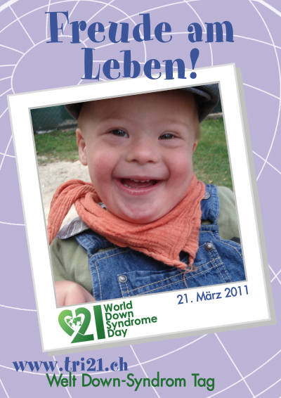 Plakataktion 2011 'Freude am Leben!'