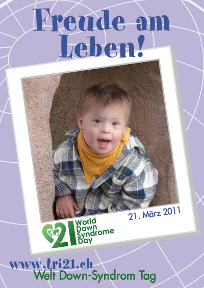 Plakataktion 2011 'Freude am Leben!'