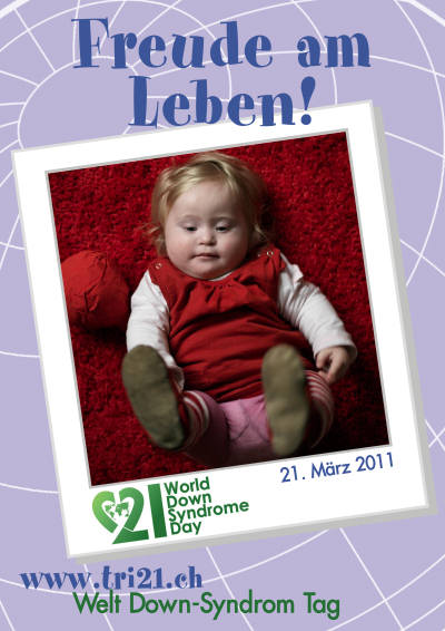 Plakataktion 2011 'Freude am Leben!'