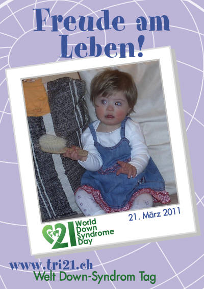 Plakataktion 2011 'Freude am Leben!'