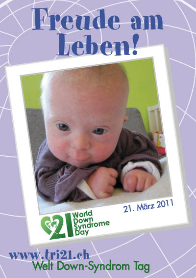 Plakataktion 2011 'Freude am Leben!'