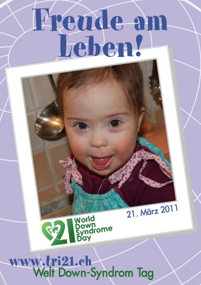 Plakataktion 2011 'Freude am Leben!'