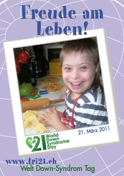 Plakataktion 2011 'Freude am Leben!'