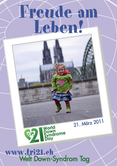 Plakataktion 2011 'Freude am Leben!'