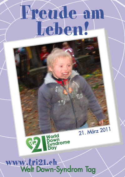 Plakataktion 2011 'Freude am Leben!'