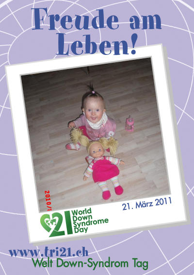 Plakataktion 2011 'Freude am Leben!'