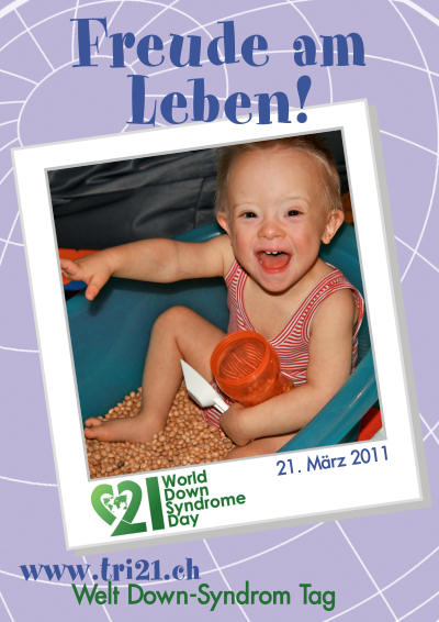Plakataktion 2011 'Freude am Leben!'