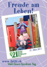 Poster zum Welt Down-Syndrom Tag 2011