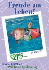 Poster zum Welt Down-Syndrom Tag 2011