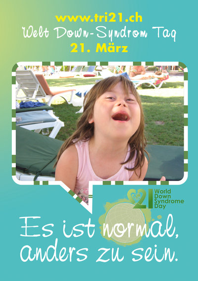 Plakataktion 2012 'Es ist normal, anders zu sein.'