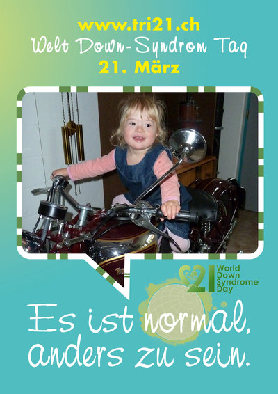 Plakataktion 2012 'Es ist normal, anders zu sein.'