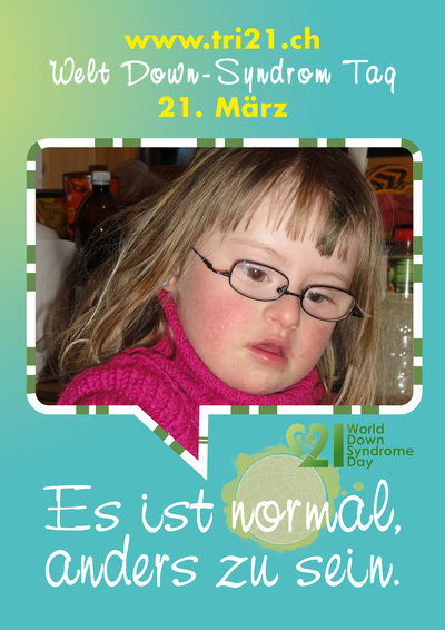 Plakataktion 2012 'Es ist normal, anders zu sein.'