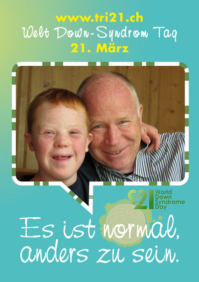 Plakataktion 2012 'Es ist normal, anders zu sein.'