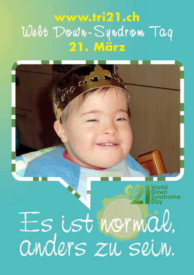 Plakataktion 2012 'Es ist normal, anders zu sein.'