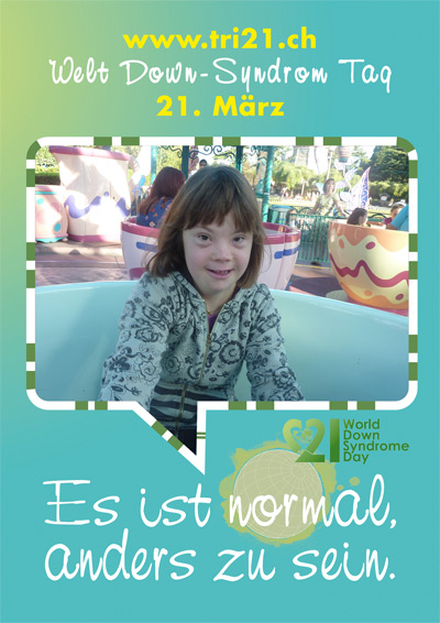 Plakataktion 2012 'Es ist normal, anders zu sein.'