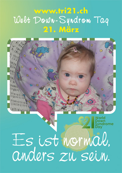 Plakataktion 2012 'Es ist normal, anders zu sein.'